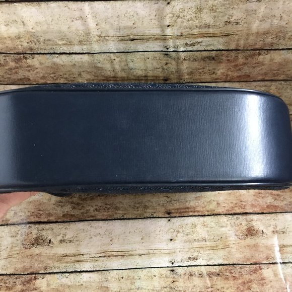 Vintage 1950's Crown Lewis Navy Small Handbag Purse - Picture 4 of 9